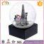 Factory Custom made best home decoration snow globe gift polyresin brain figurine snow globe