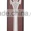 black decorative shasqua crafts metal sword with sheath