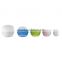 5PCS Colorful Empty Cream Plastic Sample Jar