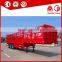 best selling livestock cattle bulk fence transport semi trailer for sale