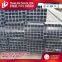 Q195 Q235 Q345 Material Welded Galvanized ms Square Pipe for Greenhouse Furniture Fence Post