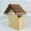 Wooden bird's nest Cage,new unfinished wooden bird house wholesale in factory
