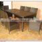 outdoor garden dining furniture restaurant table and chairs set