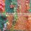 1mx1m new hotel decoration artificial fire autum red with green grass wall EDC1604 03Y07