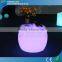 OEM Design PE Plastic Outdoor Garden Furniture Lighting RGB LED Coffee Table