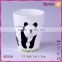 panda desgin custom white ceramic mug factory