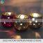 Home decoration amber butterfly candle holder