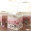 Galvanized metal bucket garden metal bucket wooden handle flower metal bucket