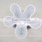 Flower shaped latest design white solid color melamine ware kitchen ware utensils