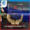 Jingyage customized employee of the year crystal plaque trophy best wokers crystal glass award trophy souvenir gifts