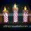 LED Light Acrylic colorful candle table decoration for 2015