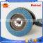 5" 125mm Flap Disc Zirconia Plastic Back Cover Aluminum Oxide Grinding Wheel Abrasive Flap Disk Flap Wheel Sanding