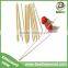 Round dried bamboo bbq skewers wholesale