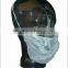 Disposable non-woven surgical beard cover with ear loop elastic