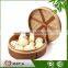 high-quality eco-friendly round bamboo food steamer