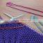 Golden Color Safetypin Deisgn Aluminum Wire Knitting Stitch Holder
