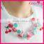 Wholesale cheap crystal fashion statement necklace WNK-246