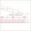 kearing brand plastic Scale ruler, 1/4 painting scale ruler ,garment pattern making rulers#8514