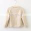 Hotest sale child models top 100 knitwear cardigan design beautiful girls sweater