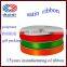 Red high density polyester ribbon for wedding decoration