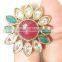 POLKI GOLD COCKTAIL FINGER Ring