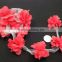 handmade multicolor chiffon tulle flower wholesale chiffon fabric flowers for girl dresses or wedding decoration
