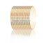 Indian 4 MM Three Tone Plated Bangle Set