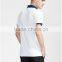 Classic plain white short sleeve cheap polo shirt