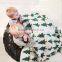 2015 knitted cashmere cotton baby swaddle blanket