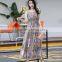 China whosale cheap flower girl chiffon Dress Boho Maxi long Beach Dress