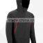 No zipper hoodie jacket waterproof fabric softshell jacket