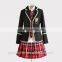 Juqian Wholesale Factory Price Blazer Suits Design School Uniform/Customized western style blazer nice high school uniform