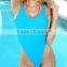 Ladies one piece thong monokini bikini swimsuit