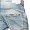 2017 custom new fashion jeans pants shinny wash jeans pants for boys