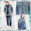 2016 Vintage Top Design Bleached Blue Wash Mens Casual Short Denim Jackets