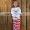 top selling christmas trees embroidery cotton girls wholesale wear