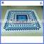 Custom 300gsm microfiber round/square beach towel with fringe