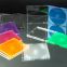 silm jewel CD Case Plastic silm colour jewel CD Box Plastic silm jewel CD Cover 5.2mm square  with Colour Tray