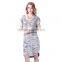 Casual fashion short sleeve modern dress