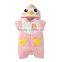 summer cartoon pattern hooded baby romper