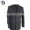 Men's check coat with curved cuff NEW STYLE