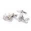 Men's Stainless Steel Sport Bike Cufflink