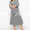 CHEFON Jersey long fitted dresses