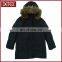 Detachable Fur Lining Raccoon Fur Hood Parka Heated Kids Jacket