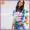 2017 New Fashion Womens Fashion Tie Dye Slogan T-Shirt