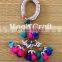 Designer Multi Colored Pom Poms bracelets-Ethnic Style Tassel Banjara Bracelets