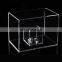 Clear Square Plexiglass Acrylic Suggestion Box, Acrylic Complaint Box With Key and Lock