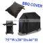 Black Waterproof BBQ Grill Barbeque Cover Outdoor Rain Grill Barbacoa