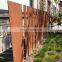 Corten Steel Fence Panels Laser Cut Landscape Fencing