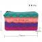 Fashion Clutch Candy Jelly Girls Purse Wallets Rectangle Women Wristlet Silicone Bags